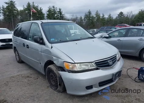 2003 Honda Odyssey Lx из США, поврежденный, VIN 5FNRL18523B103754